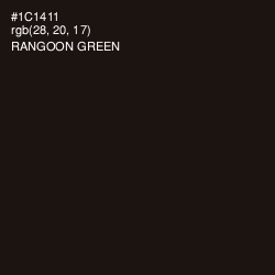 #1C1411 - Rangoon Green Color Image